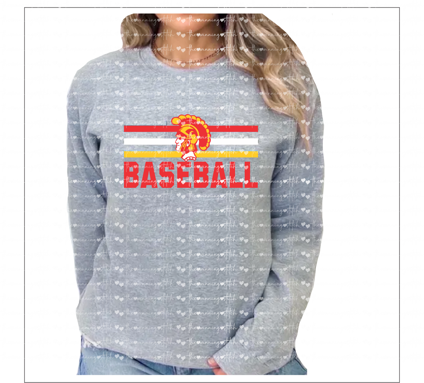 Trojans Baseball Gildan Crewneck