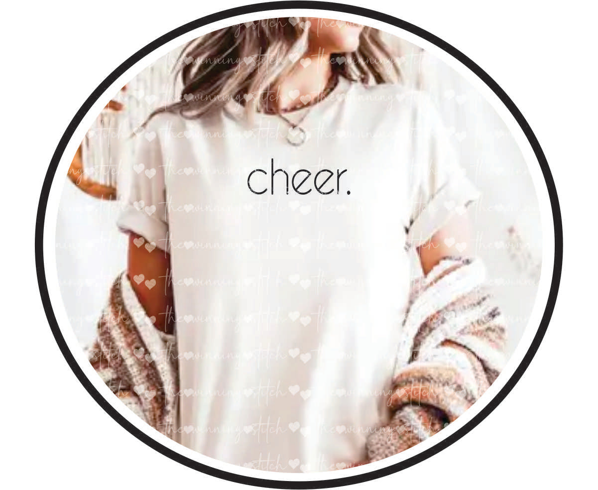 cheer on Bella+Canvas