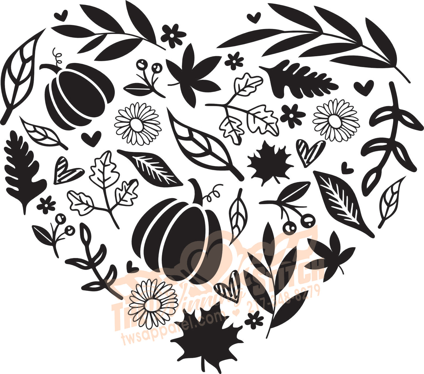 My Heart is Fall-Bella Canvas Tee