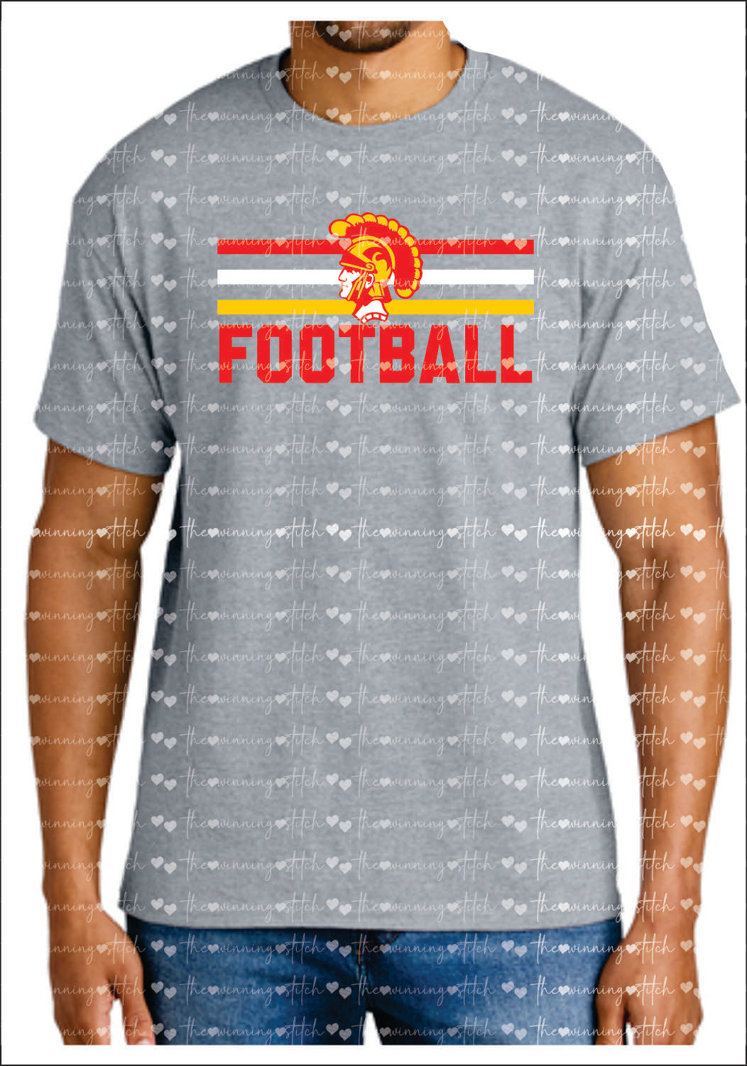 Trojans Football Gildan Tee