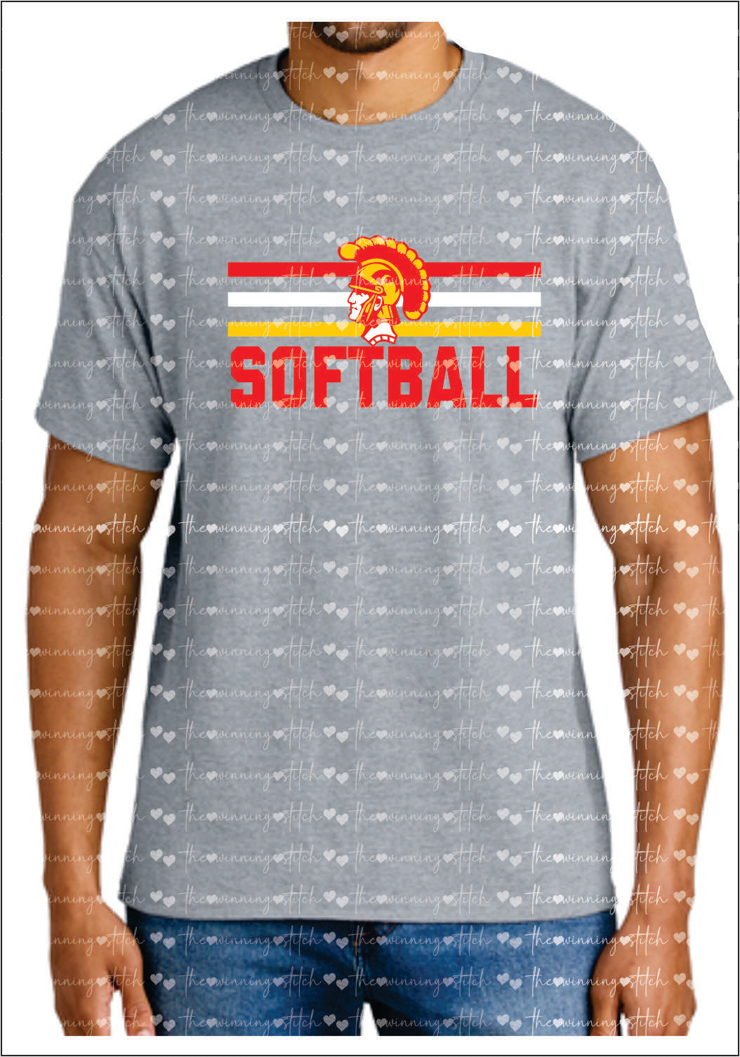 Trojans Softball Gildan Tee