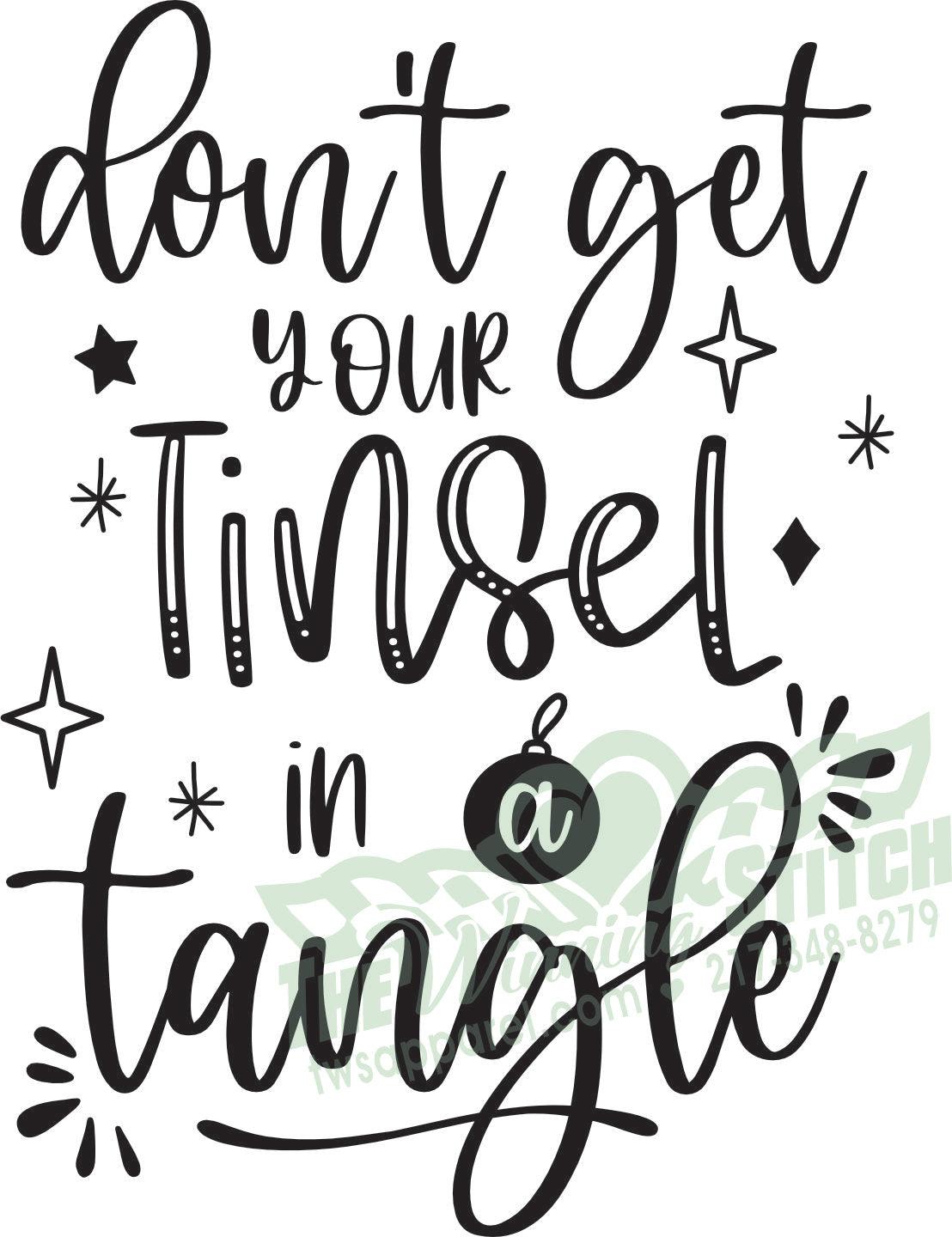 Tinsel in a Tangle