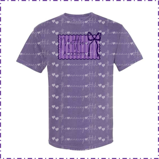 Adult Comfort Color~Mattoon Academy Tee