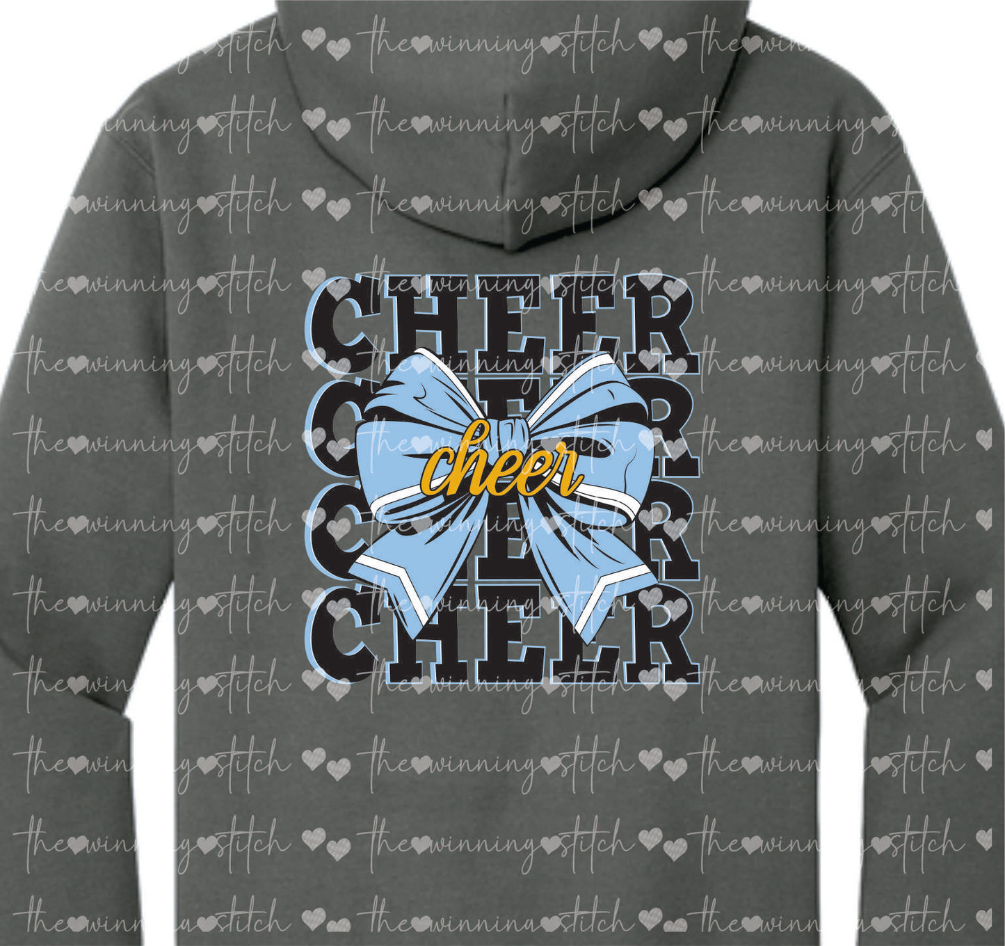 Pirate Cheer Bow Hoodie