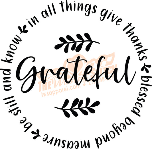 All Around Grateful-Bella Canvas Tee