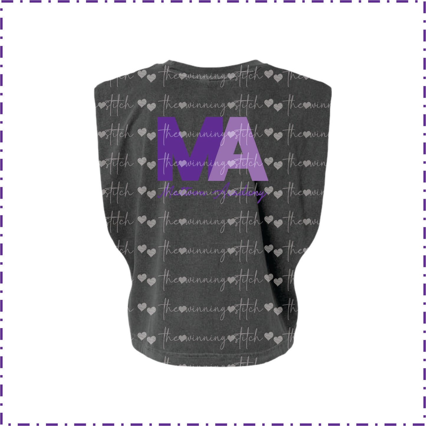 Adult Muscle Tee~God Says
