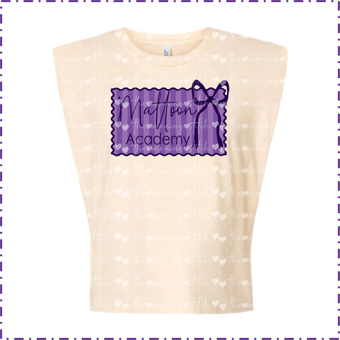 Adult Muscle Tee~Mattoon Academy