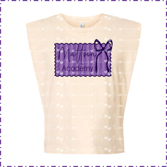 Adult Muscle Tee~Mattoon Academy
