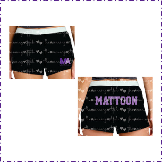 Adult~Jersey Knit Squad Short