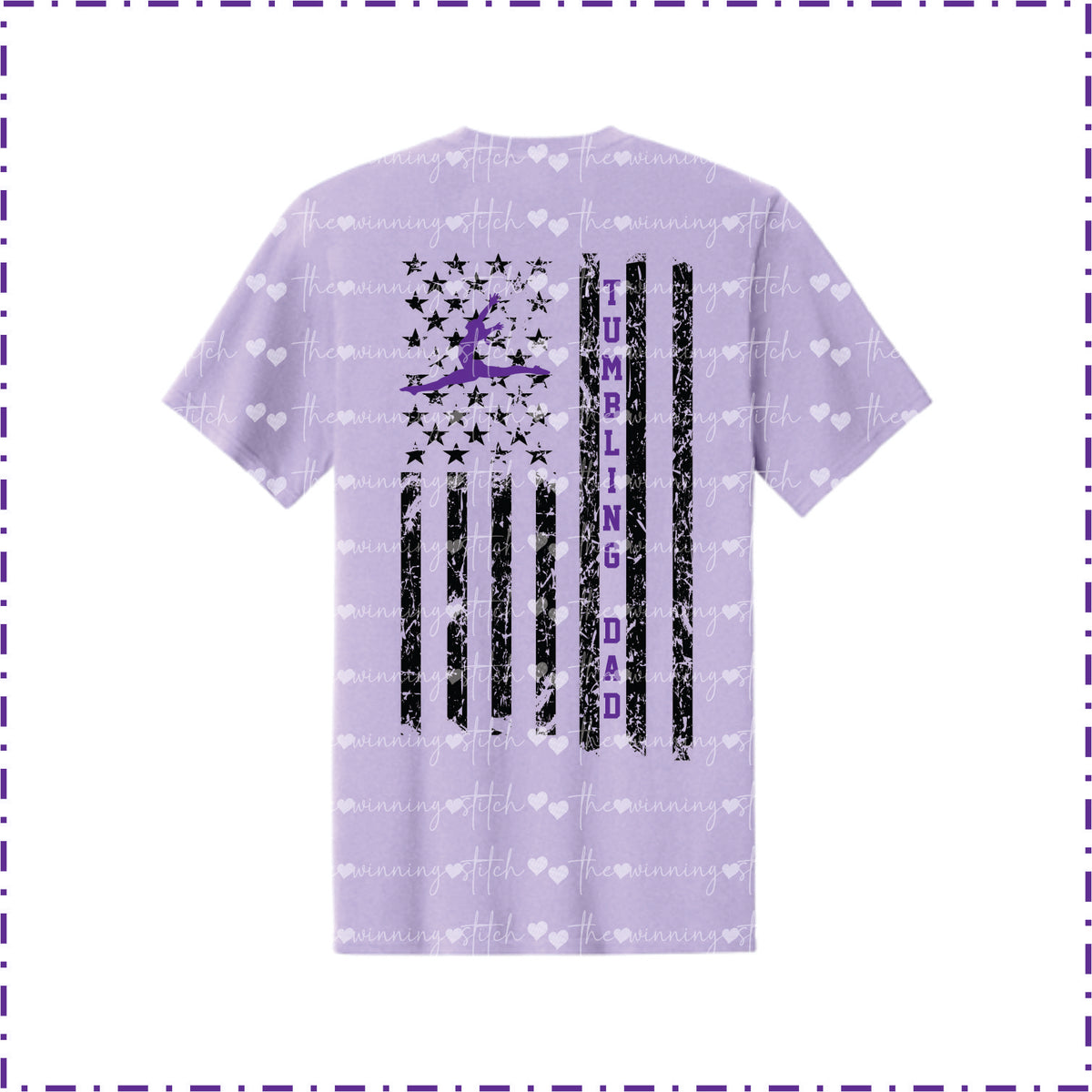 Adult~Tumbling Dad Tee
